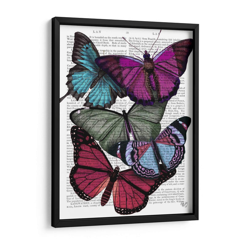Grandes Mariposas Audaces 3 - Fab Funky | Cuadro decorativo de Canvas Lab