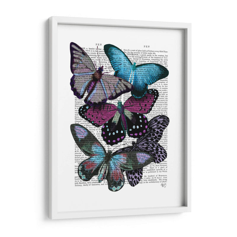 Grandes Mariposas Negras 5 - Fab Funky | Cuadro decorativo de Canvas Lab
