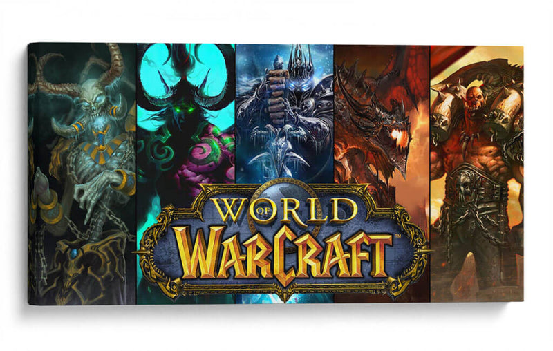 World of Warcraft | Cuadro decorativo de Canvas Lab