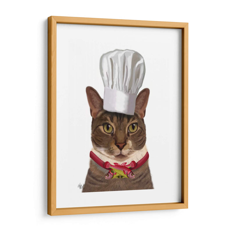 Chef De Gato - Fab Funky | Cuadro decorativo de Canvas Lab
