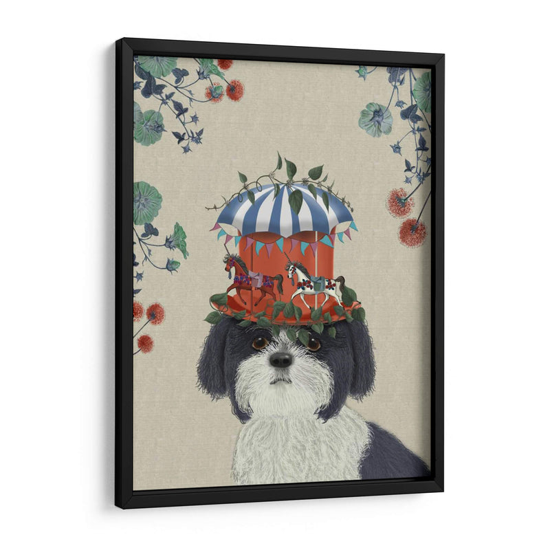 Perro Shih Tzu Miliners - Fab Funky | Cuadro decorativo de Canvas Lab