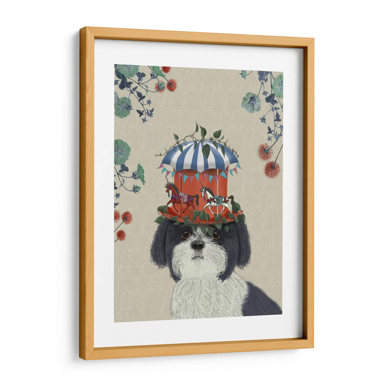 Perro Shih Tzu Miliners - Fab Funky | Cuadro decorativo de Canvas Lab