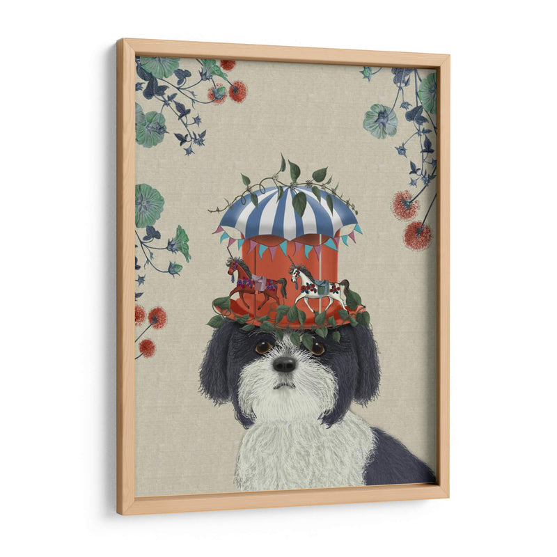 Perro Shih Tzu Miliners - Fab Funky | Cuadro decorativo de Canvas Lab