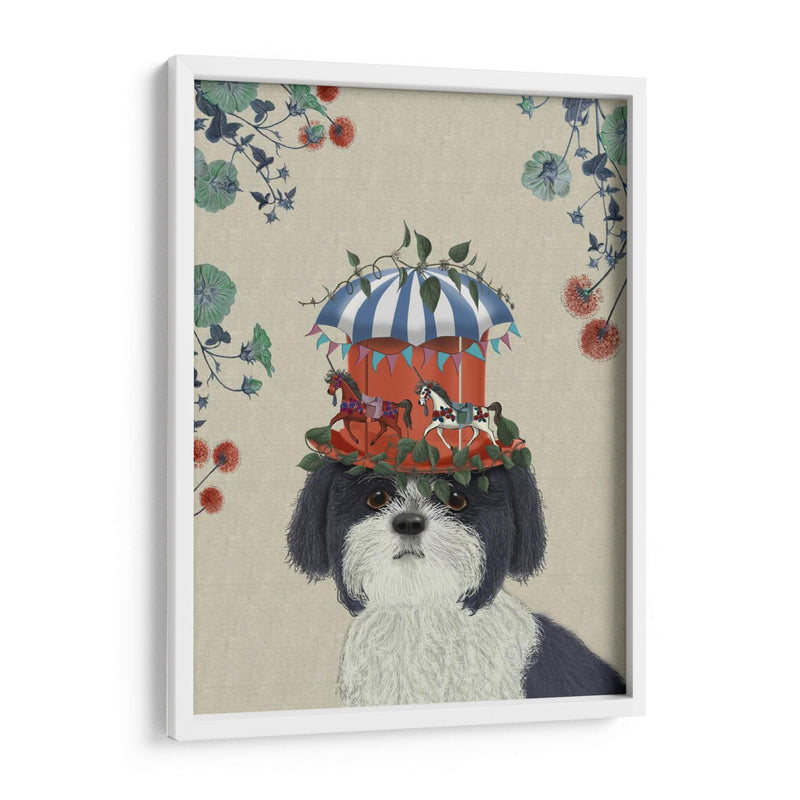 Perro Shih Tzu Miliners - Fab Funky | Cuadro decorativo de Canvas Lab