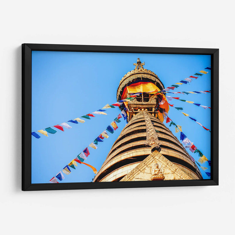 Las banderas de Nepal | Cuadro decorativo de Canvas Lab