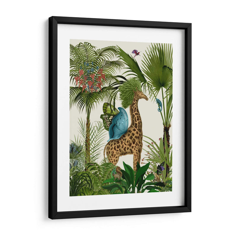 Jirafa Tropical 5 - Fab Funky | Cuadro decorativo de Canvas Lab