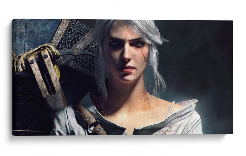 Ciri The Witcher | Cuadro decorativo de Canvas Lab