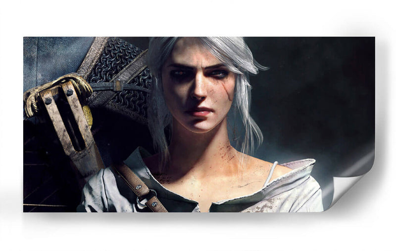 Ciri The Witcher | Cuadro decorativo de Canvas Lab