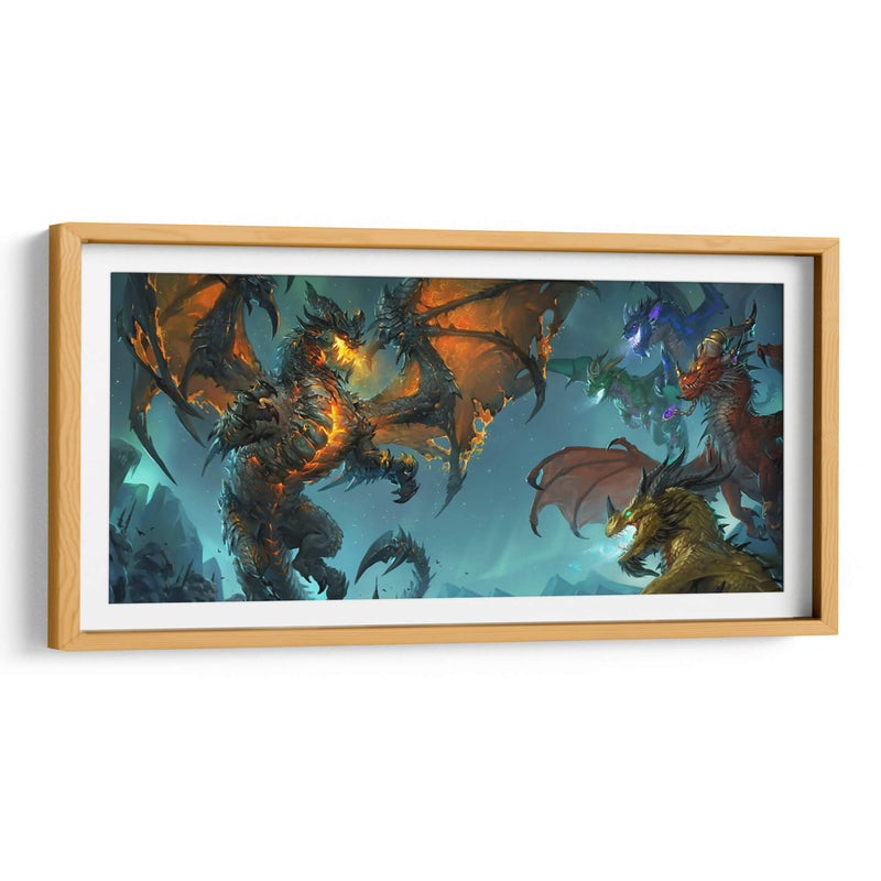 Dragons power | Cuadro decorativo de Canvas Lab