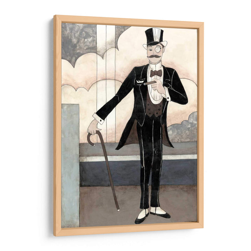 Art Deco Gentleman - Megan Meagher | Cuadro decorativo de Canvas Lab