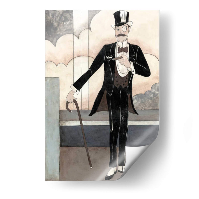 Art Deco Gentleman - Megan Meagher | Cuadro decorativo de Canvas Lab