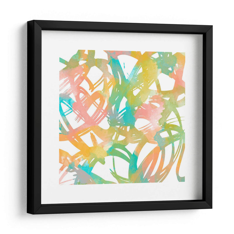 Flujo Colorido I - Alonzo Saunders | Cuadro decorativo de Canvas Lab