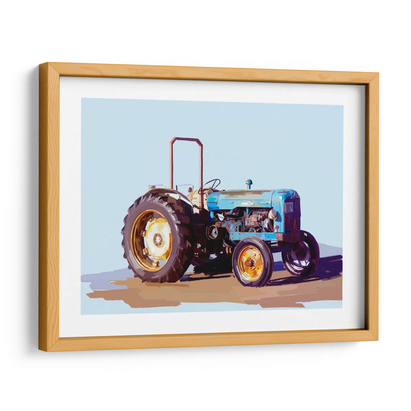 Tractor Vintage I - Emily Kalina | Cuadro decorativo de Canvas Lab