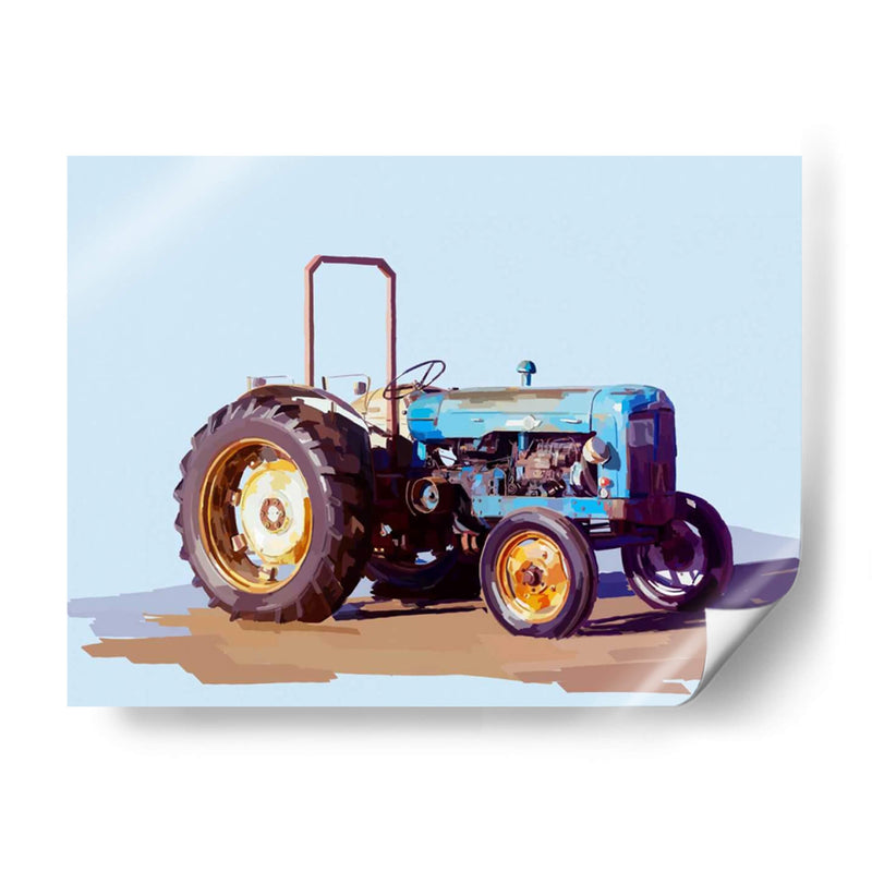 Tractor Vintage I - Emily Kalina | Cuadro decorativo de Canvas Lab