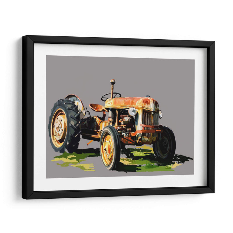 Tractor Vintage Ii - Emily Kalina | Cuadro decorativo de Canvas Lab