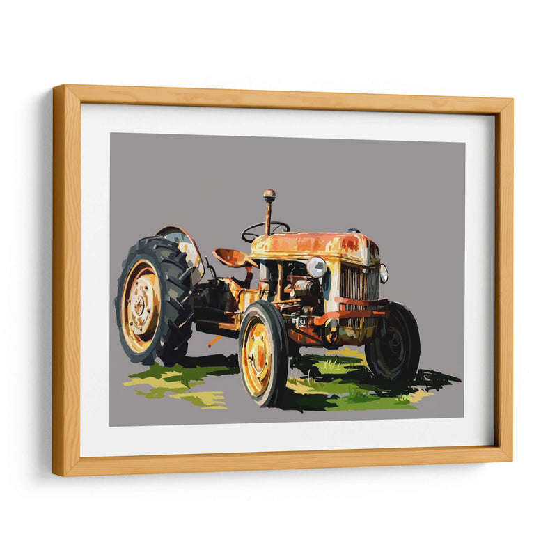 Tractor Vintage Ii - Emily Kalina | Cuadro decorativo de Canvas Lab