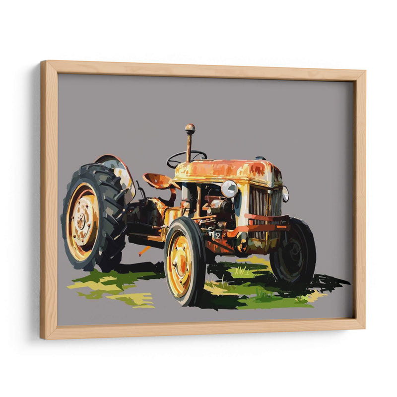 Tractor Vintage Ii - Emily Kalina | Cuadro decorativo de Canvas Lab