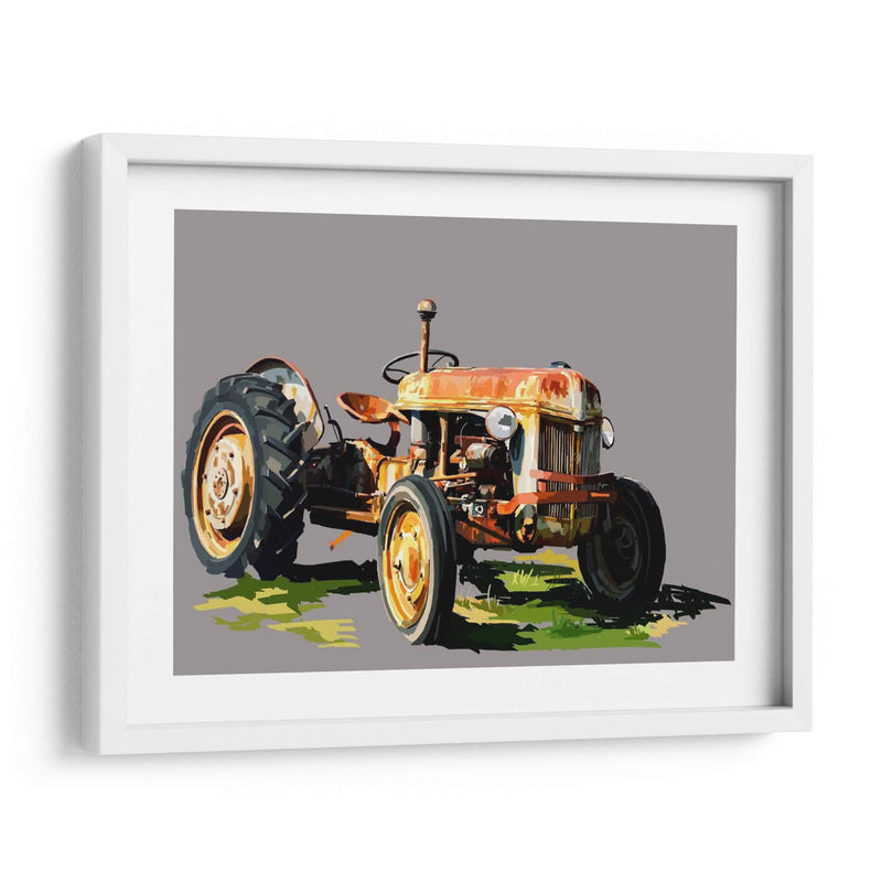 Tractor Vintage Ii - Emily Kalina | Cuadro decorativo de Canvas Lab