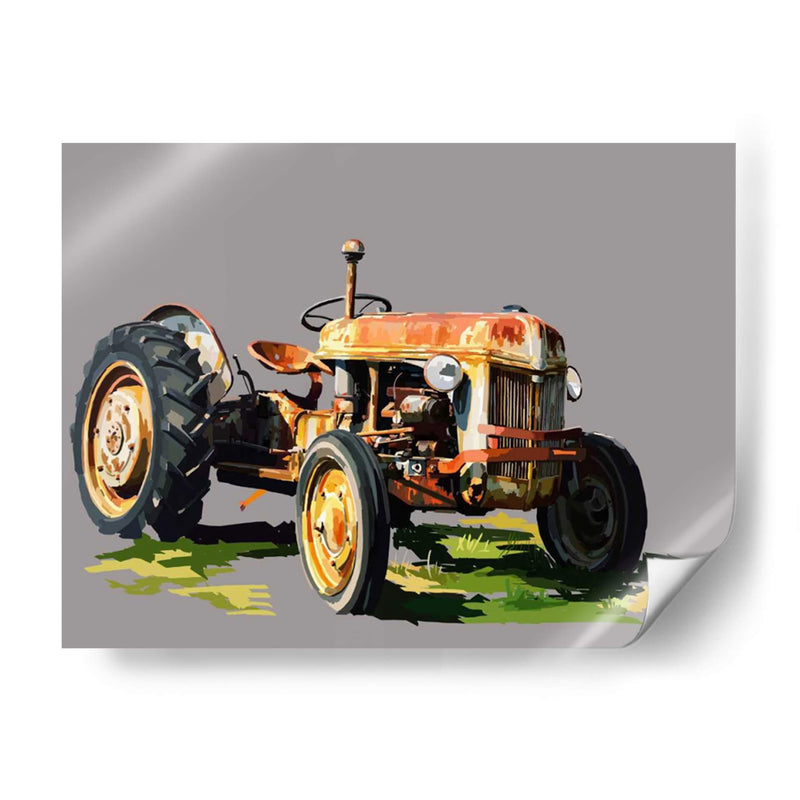 Tractor Vintage Ii - Emily Kalina | Cuadro decorativo de Canvas Lab