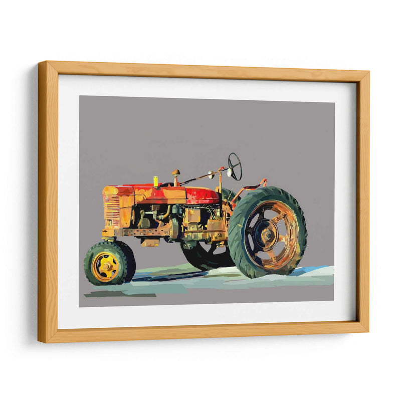 Tractor Vintage Iii - Emily Kalina | Cuadro decorativo de Canvas Lab