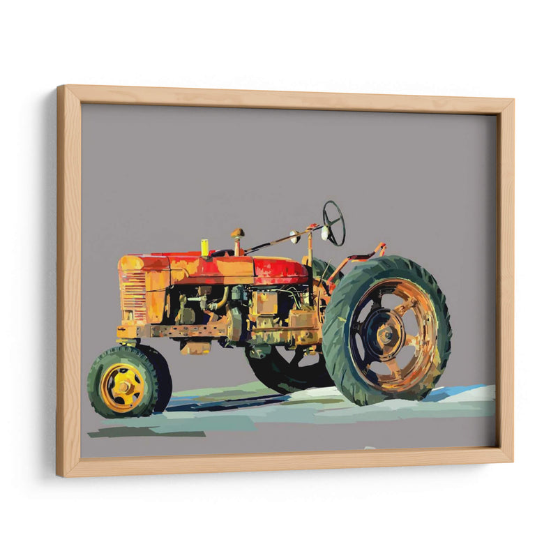 Tractor Vintage Iii - Emily Kalina | Cuadro decorativo de Canvas Lab