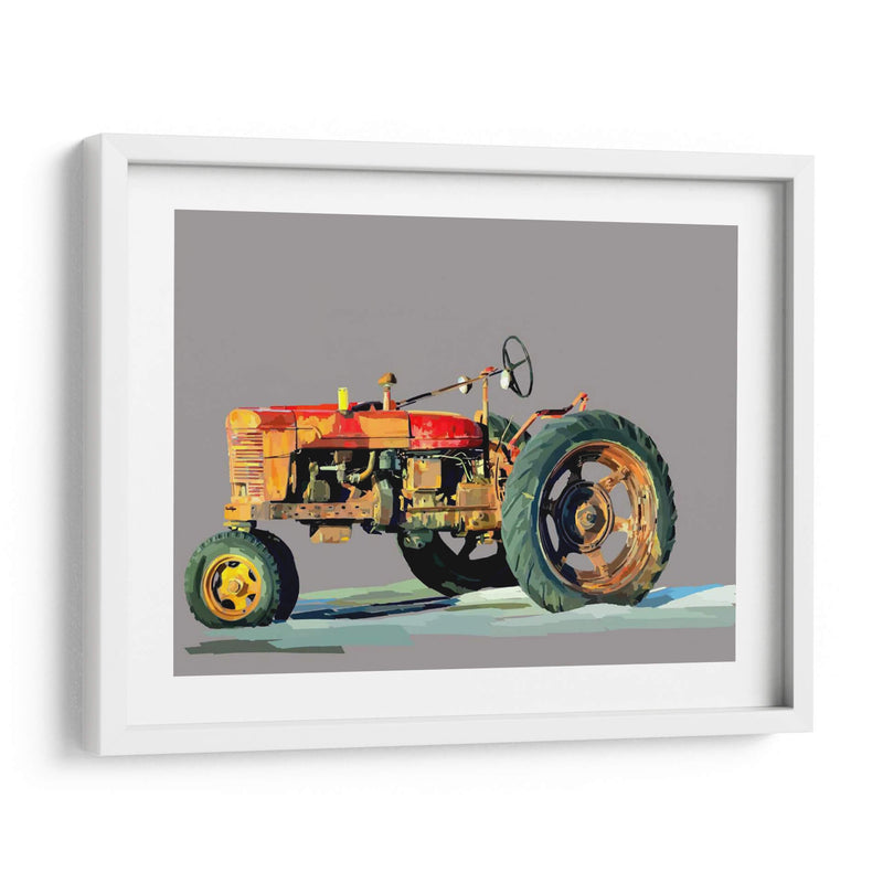 Tractor Vintage Iii - Emily Kalina | Cuadro decorativo de Canvas Lab