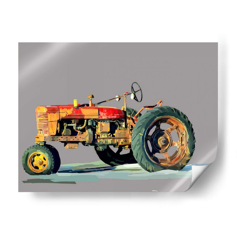 Tractor Vintage Iii - Emily Kalina | Cuadro decorativo de Canvas Lab