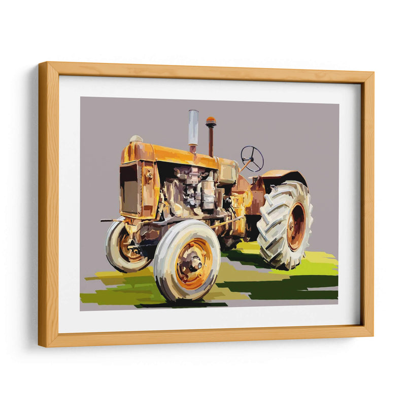 Tractor Vintage Iv - Emily Kalina | Cuadro decorativo de Canvas Lab