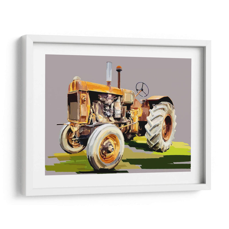 Tractor Vintage Iv - Emily Kalina | Cuadro decorativo de Canvas Lab