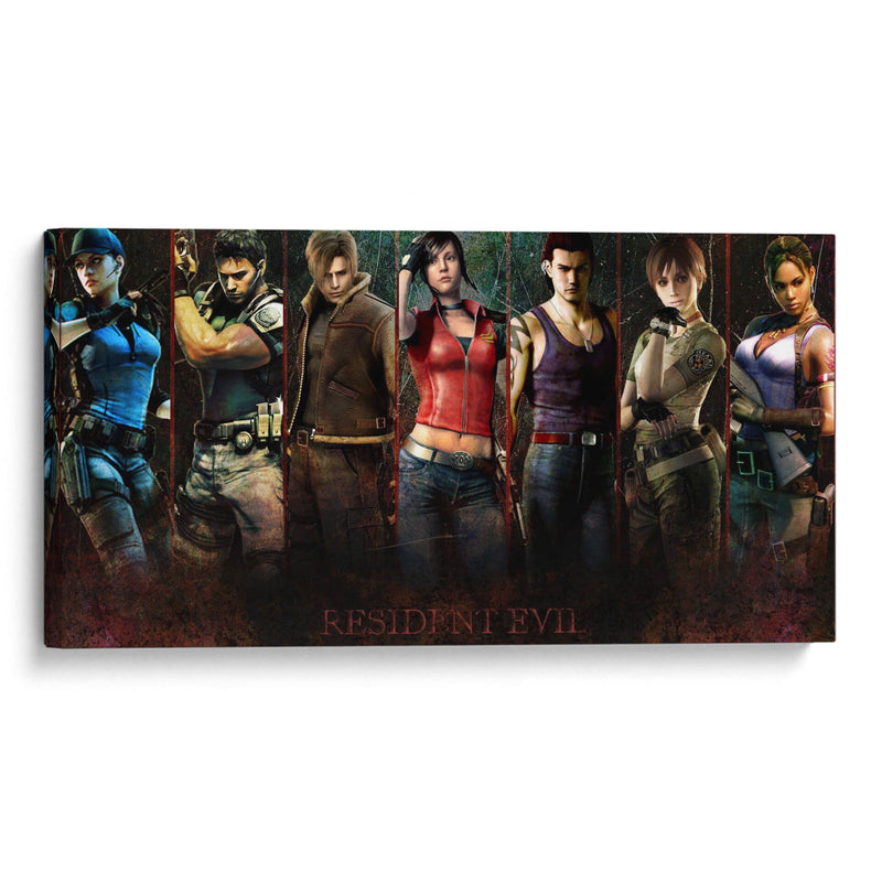 Heroes Resident Evil | Cuadro decorativo de Canvas Lab