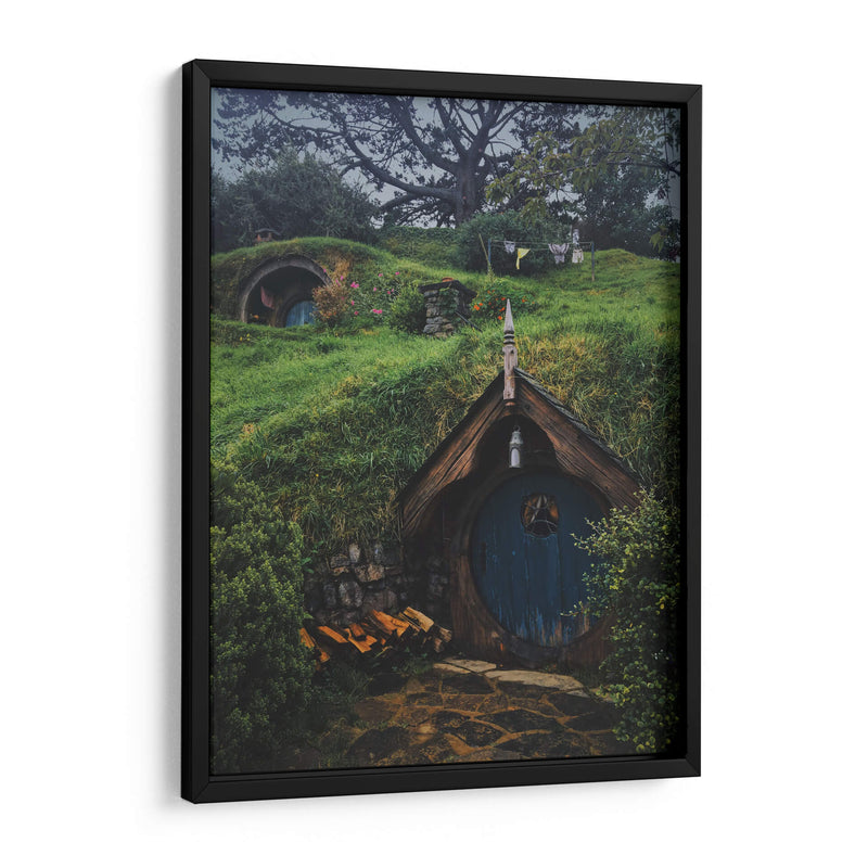 La casita del Hobbit | Cuadro decorativo de Canvas Lab