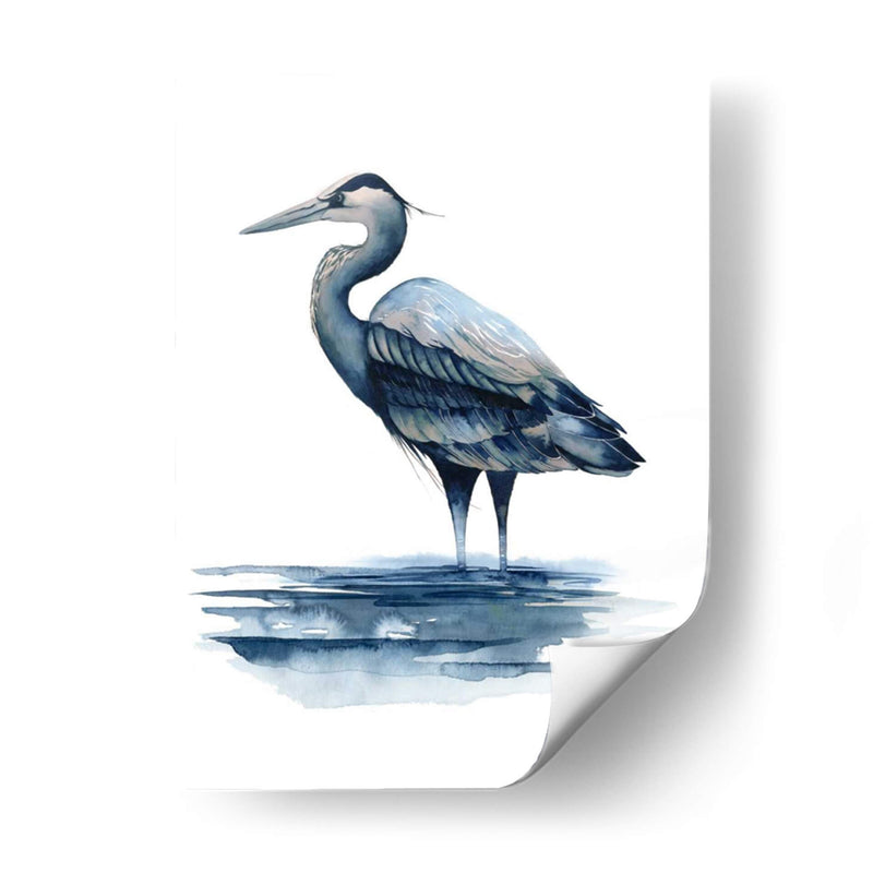 Azure Heron I - Grace Popp | Cuadro decorativo de Canvas Lab