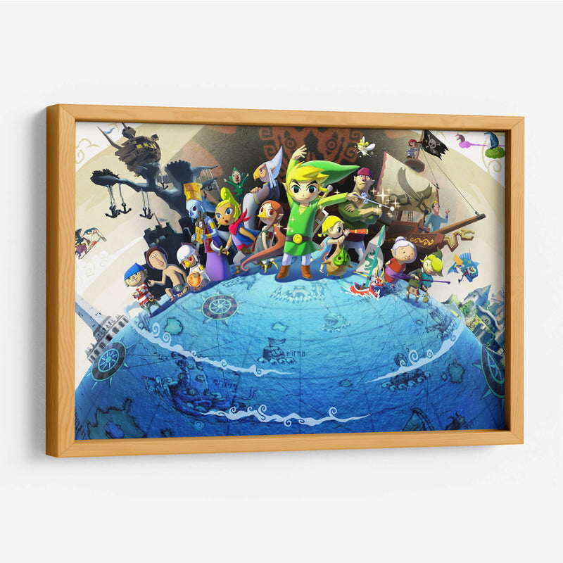 Legend Zelda | Cuadro decorativo de Canvas Lab