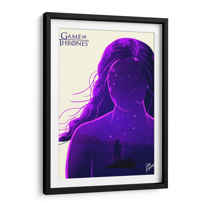 Purple Daenerys - Cael Fernando | Cuadro decorativo de Canvas Lab