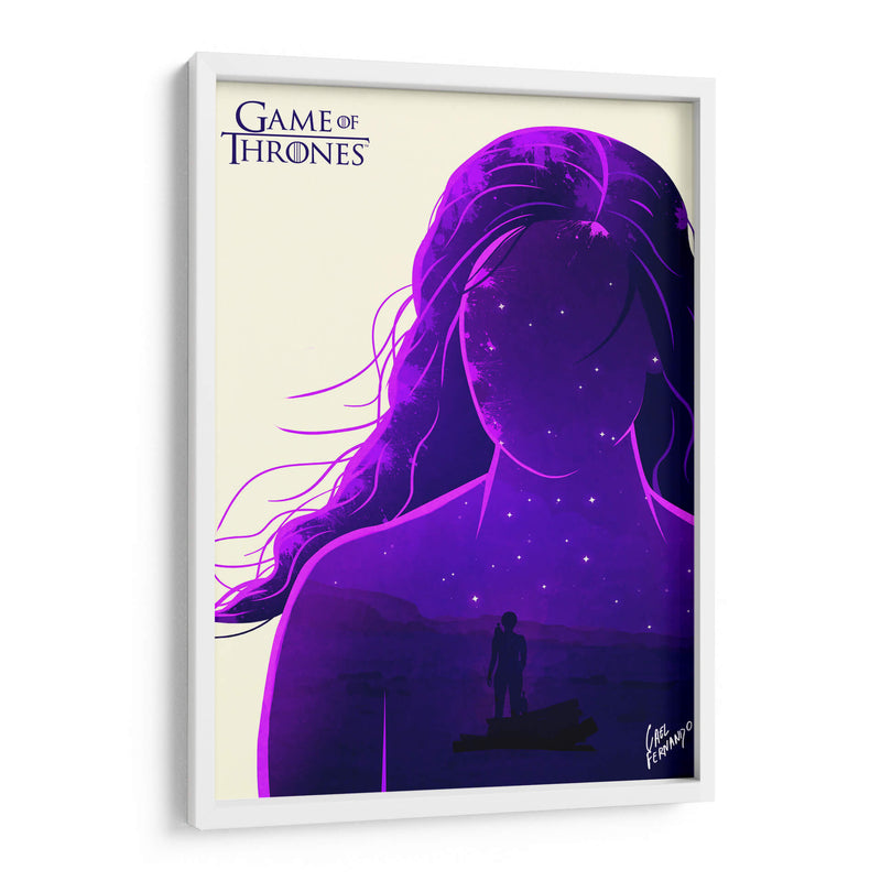 Purple Daenerys - Cael Fernando | Cuadro decorativo de Canvas Lab