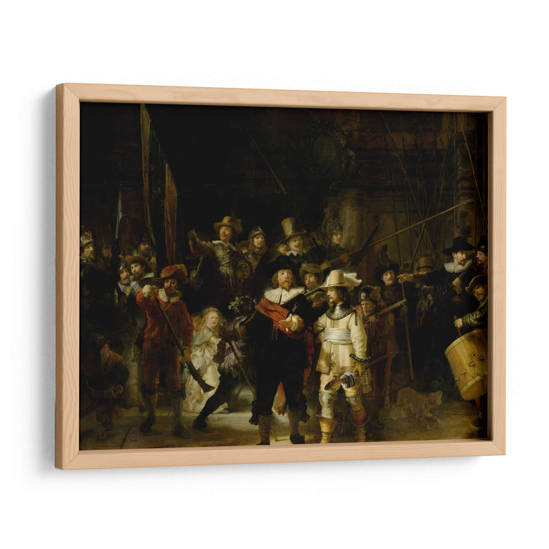 De Nachtwacht - Rembrandt van Rijn | Cuadro decorativo de Canvas Lab