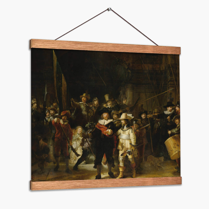 De Nachtwacht - Rembrandt van Rijn | Cuadro decorativo de Canvas Lab