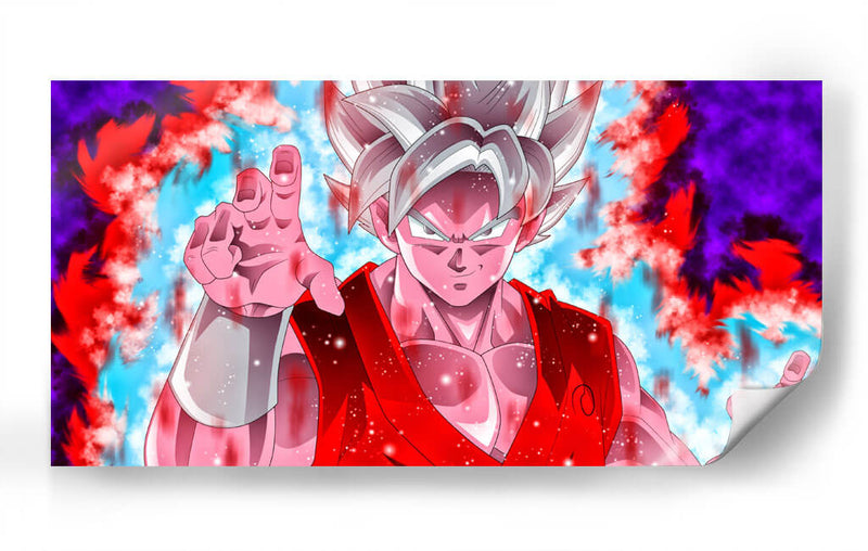 Super Saiyan Blue Kaioken x10 | Cuadro decorativo de Canvas Lab