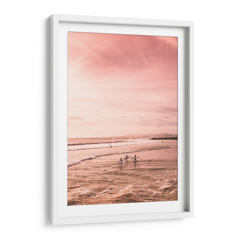 Surf rosado | Cuadro decorativo de Canvas Lab