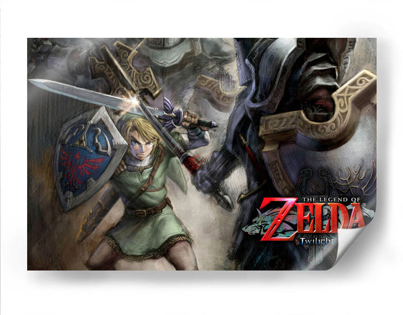 The legend of Zelda Twilight Princess | Cuadro decorativo de Canvas Lab
