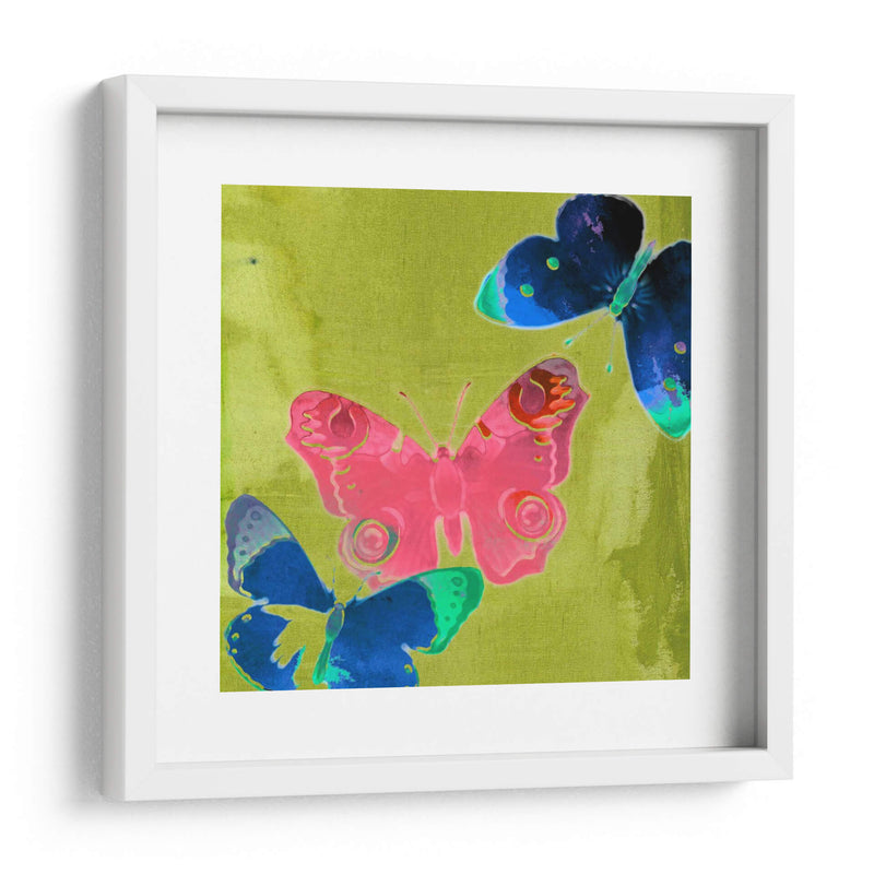 Mariposas Saturadas Ii - Sisa Jasper | Cuadro decorativo de Canvas Lab