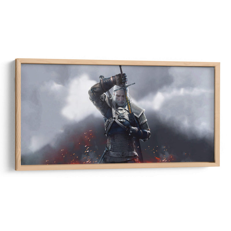The Witcher sword | Cuadro decorativo de Canvas Lab