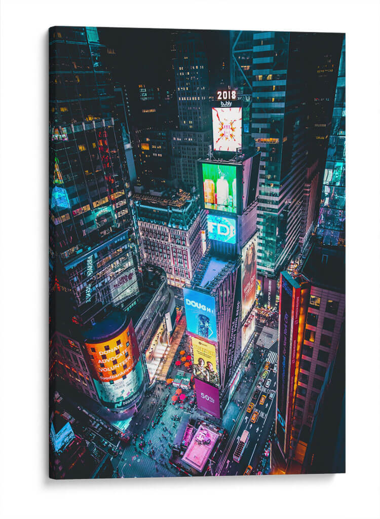 Times Square on | Cuadro decorativo de Canvas Lab