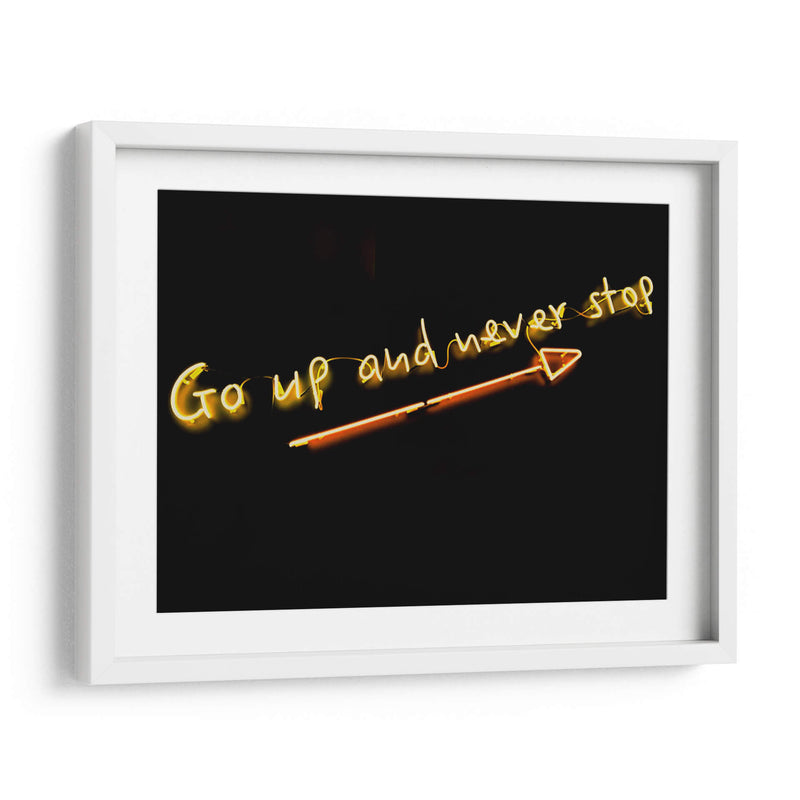 Go up and never stop | Cuadro decorativo de Canvas Lab