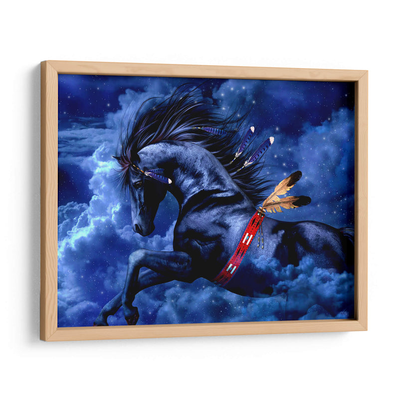 Apache azul | Cuadro decorativo de Canvas Lab