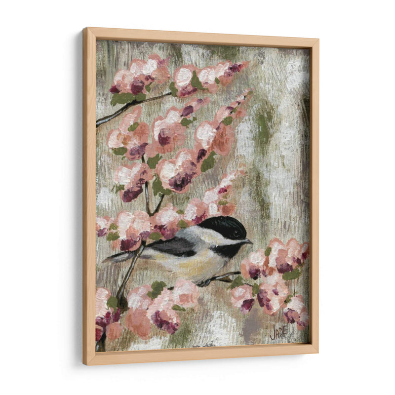 Cereza Flor Pájaro I - Jade Reynolds | Cuadro decorativo de Canvas Lab