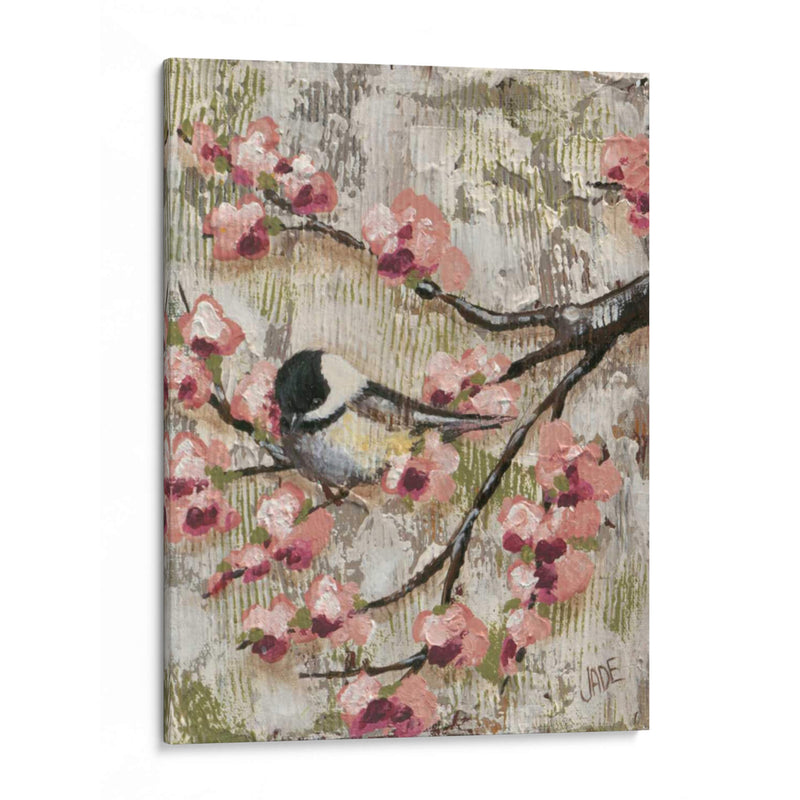 Cherry Blossom Bird Ii - Jade Reynolds | Cuadro decorativo de Canvas Lab