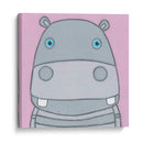 Super Animal - Hippo - Tatijana Lawrence | Cuadro decorativo de Canvas Lab