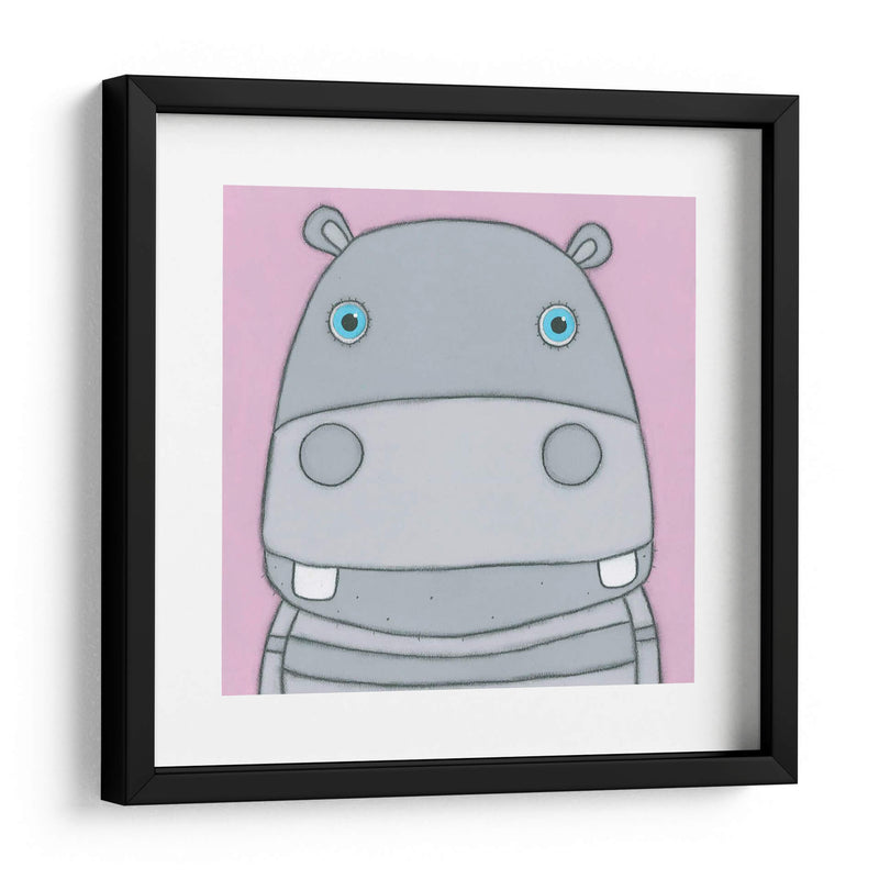 Super Animal - Hippo - Tatijana Lawrence | Cuadro decorativo de Canvas Lab