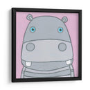 Super Animal - Hippo - Tatijana Lawrence | Cuadro decorativo de Canvas Lab